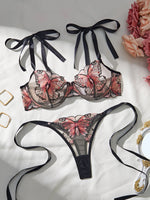 Elegant Butterfly Lingerie Set